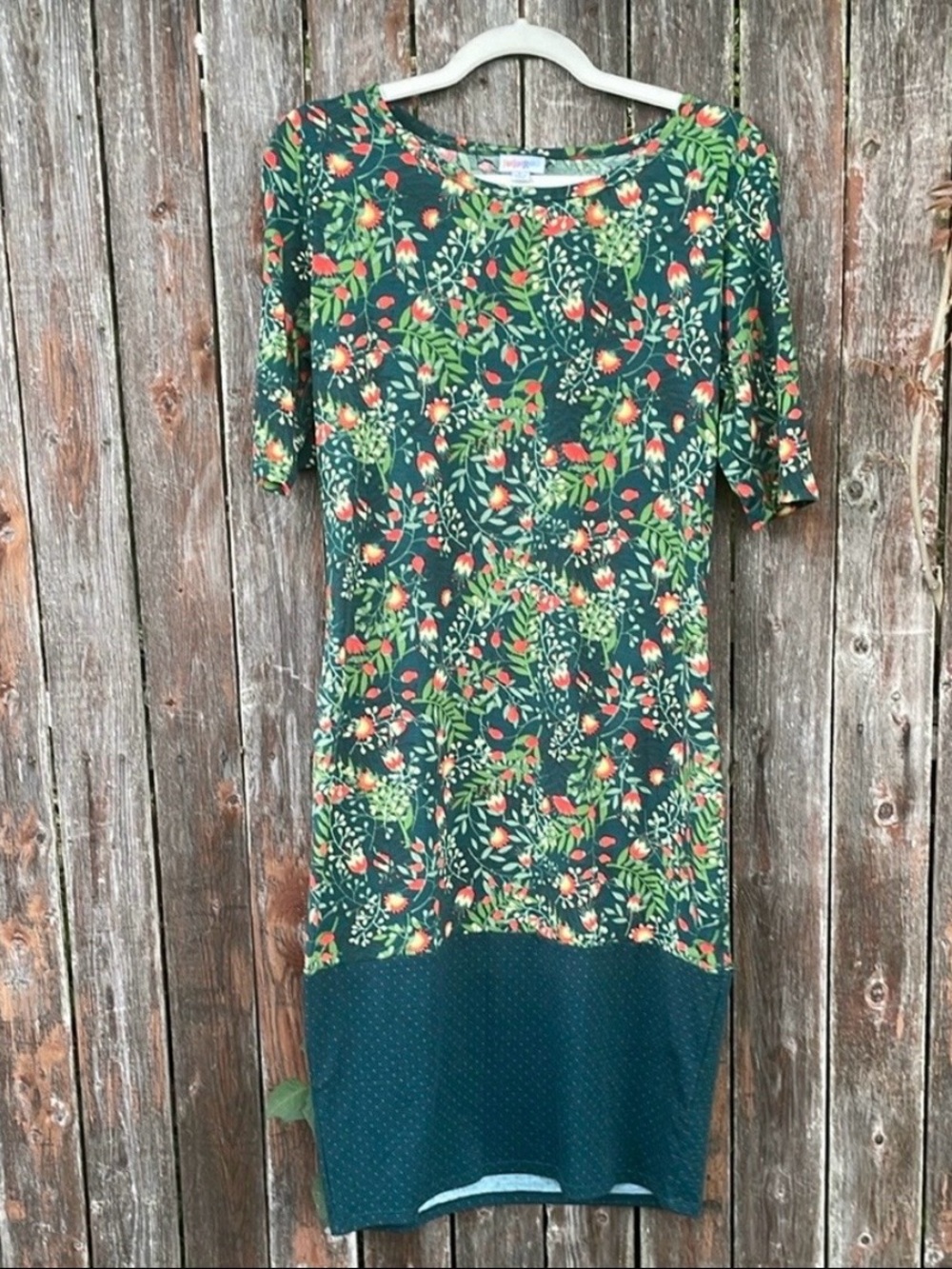 LuLaRoe Julia dress | size L